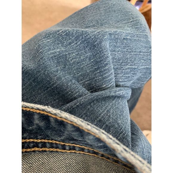 Eddie Bower High Rise Straight Leg Medium Wash Classic Fit Jeans 6 - Picture 10 of 10